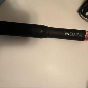 Sutra Black and Rose Gold Hair Straightener - Sleek Flat Iron